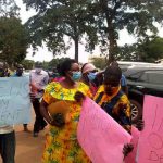 youths protesting in lira